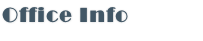 Office Info
